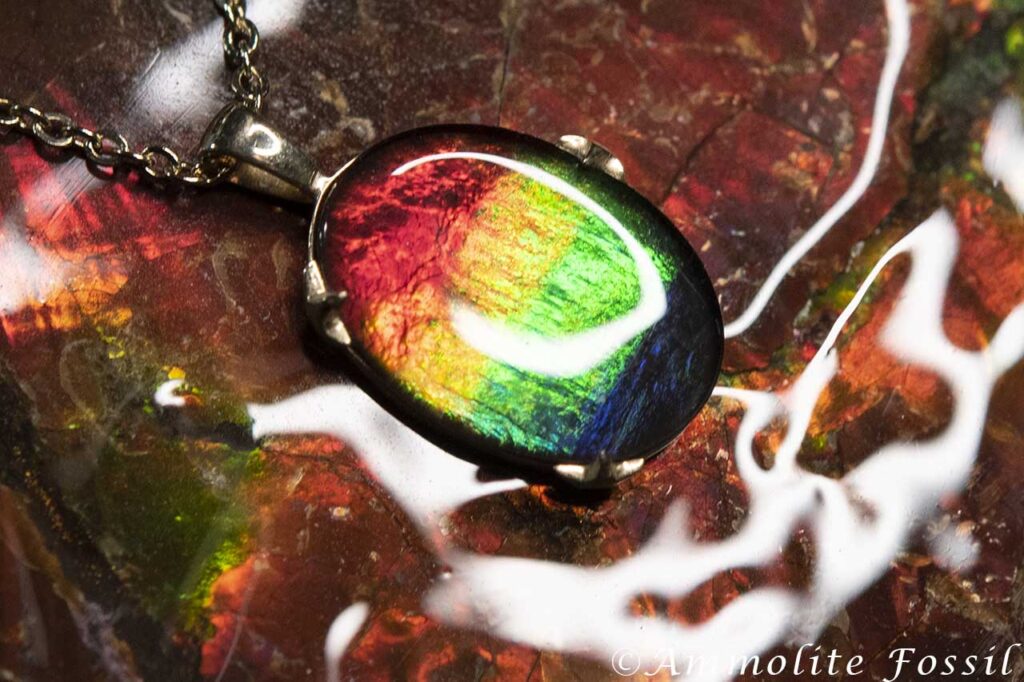ammolite buying tips rare 4 color gemstone 14k jewelry necklace