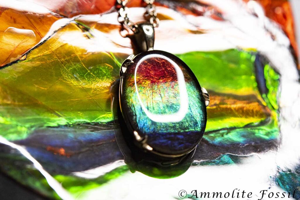 ammolite buying tips rare blue and turquoise color play